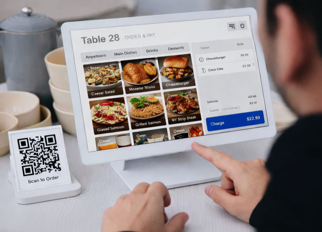 Modern Tablet POS System
